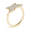 Butterfly Fashion Ring in Gold