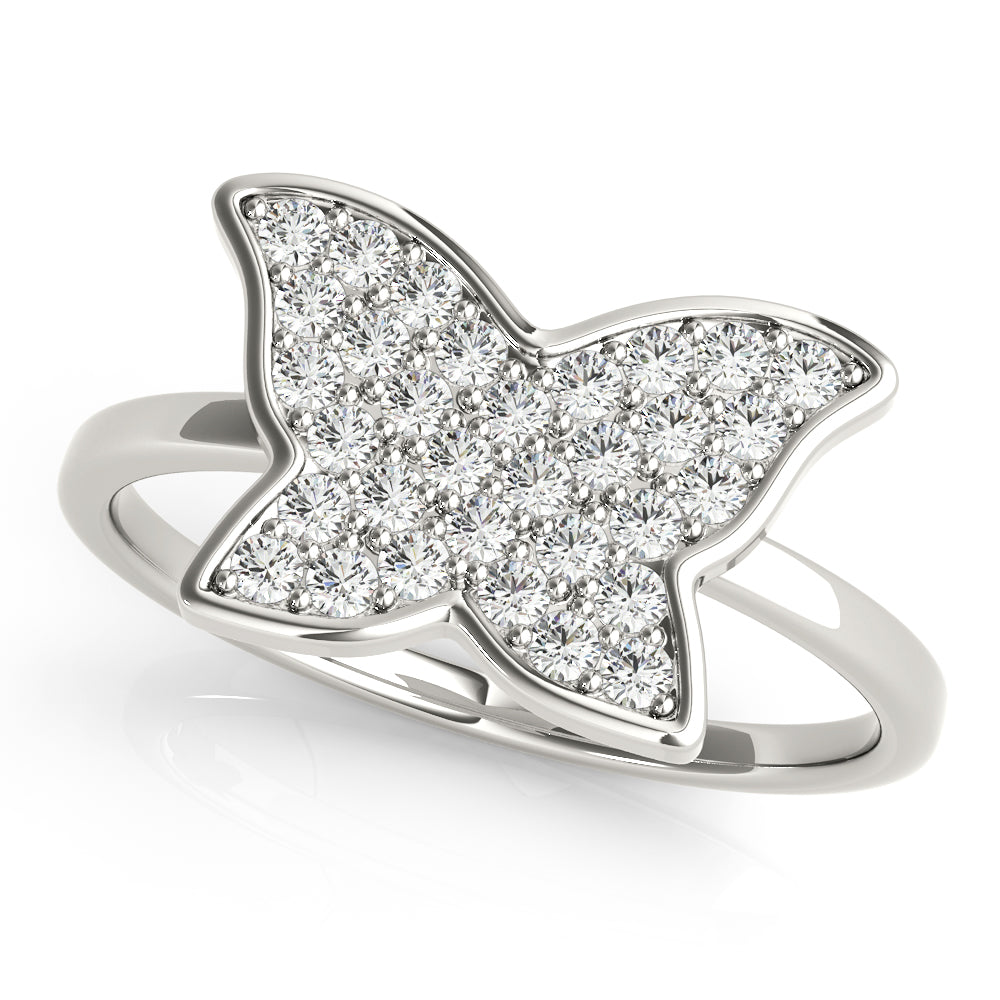 Butterfly Fashion Ring in Gold