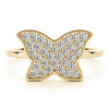 Butterfly Fashion Ring in Gold