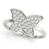 Butterfly Fashion Ring in Gold