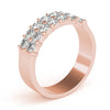 Two Row Band in Gold