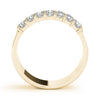 Two Row Band in Gold
