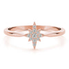 Round Diamond Fashion Ring in Gold