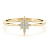 Round Diamond Fashion Ring in Gold