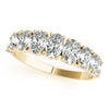 9 Stone Band Ovals in Gold (1 cttw)