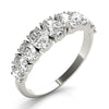 9 Stone Band Ovals in Gold (1 cttw)