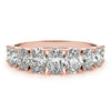 9 Stone Band Ovals in Gold (1 cttw)