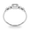 5-Stone Emerald Cut & Round Fashion Ring in Gold