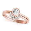 Bezel Set Fashion Ring in Gold