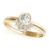 Bezel Set Fashion Ring in Gold
