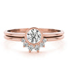 Bezel Set Fashion Ring in Gold
