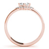 Fashion Ring Square Center in Gold