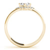 Fashion Ring Square Center in Gold