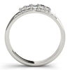 Fashion Ring Round & Straight Baguette in Gold