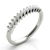Marquise Stackable Fashion Band in Gold