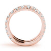 Multirow Split Shank Swirl Fashion Rings in Gold