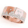 Stackable Scatter Fashion Bands in Gold