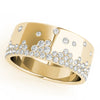 Stackable Scatter Fashion Bands in Gold