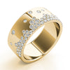 Stackable Scatter Fashion Bands in Gold