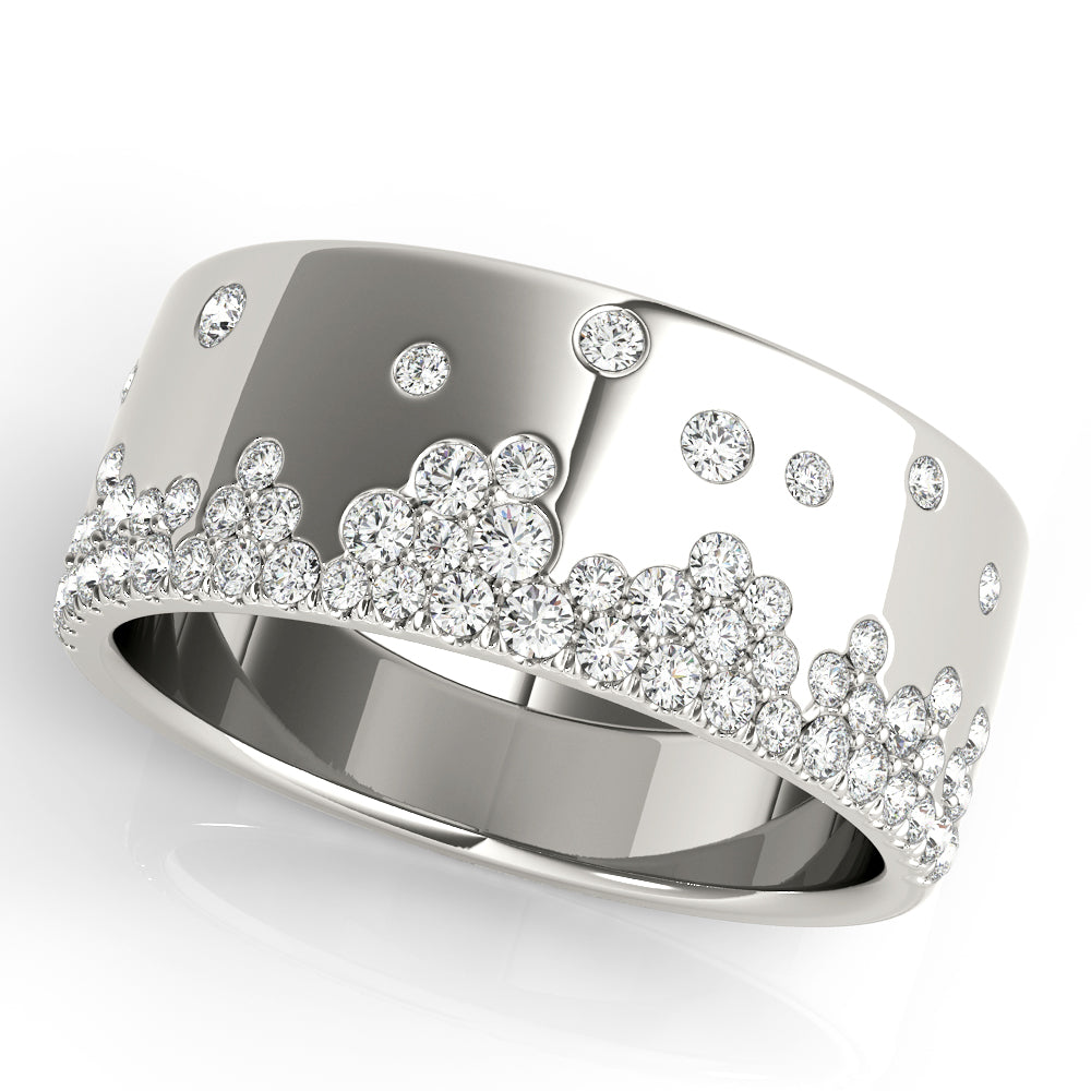 Stackable Scatter Fashion Bands in Gold