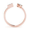 Pear & Princess Fashion Ring in Gold (0.55 cttw)