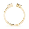 Pear & Princess Fashion Ring in Gold (0.55 cttw)