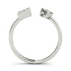 Pear & Princess Fashion Ring in Gold (0.55 cttw)