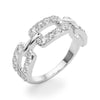 Chain Link Fashion Ring in Gold