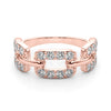 Chain Link Fashion Ring in Gold