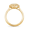 Light Weight Heart Ring in Gold