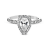 Simon G. MR2906 White Gold Diamond Halo Engagement Ring Mounting Size 6.5*