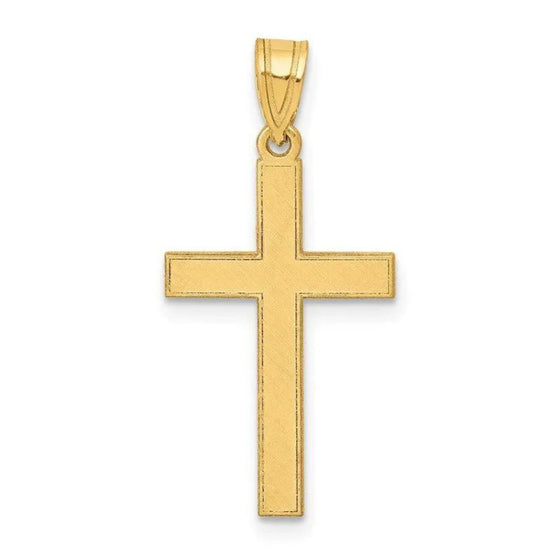 Diamond Designs Yellow Gold Cross Pendant*