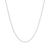 14k White Gold Classic Box Chain (0.68 mm)