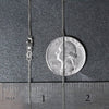 14k White Gold Classic Box Chain (0.68 mm)