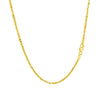 14k Yellow Gold Sparkle Chain (1.50 mm)