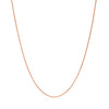 14k Rose Gold Classic Box Chain (0.45 mm)