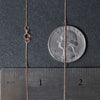14k Rose Gold Classic Box Chain (0.45 mm)