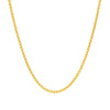 14k Yellow Gold Round Wheat Chain (1.50 mm)