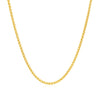 14k Yellow Gold Round Wheat Chain (1.5 mm)