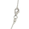 14k White Diamond Cut Cable Link Chain (0.87 mm)