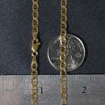 14k Yellow Gold Mariner Link Chain (4.50 mm), view 7