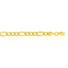 14k Yellow Gold Lite Figaro Bracelet (4.70 mm)
