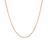 14k Rose Gold Singapore Chain (1.10 mm)