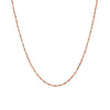 14k Rose Gold Singapore Chain (1.10 mm)