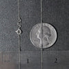 14k White Gold Classic Box Chain (0.60 mm)