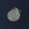 14k White Gold Oval Cable Link Chain (1.20 mm)