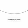 14k White Gold Pendant Chain with Textured Links (2.90 mm)