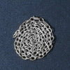 14k White Gold Pendant Chain with Textured Links (2.90 mm)