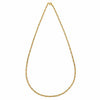 14K Tri Color Gold Pave Valentino Chain (2.00 mm)