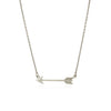 Necklace with Arrow in Sterling Silver